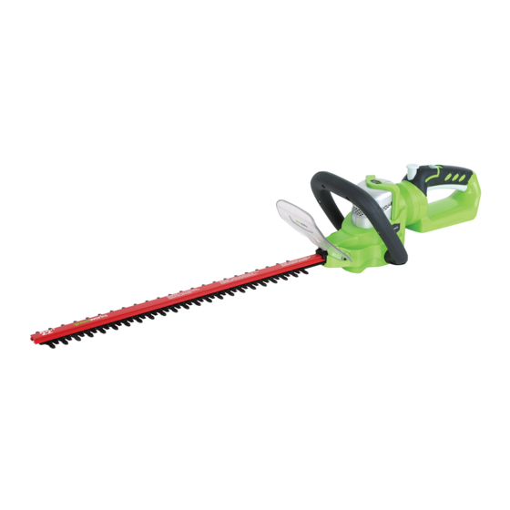 Image of Greenworks 22197 hedge trimmer