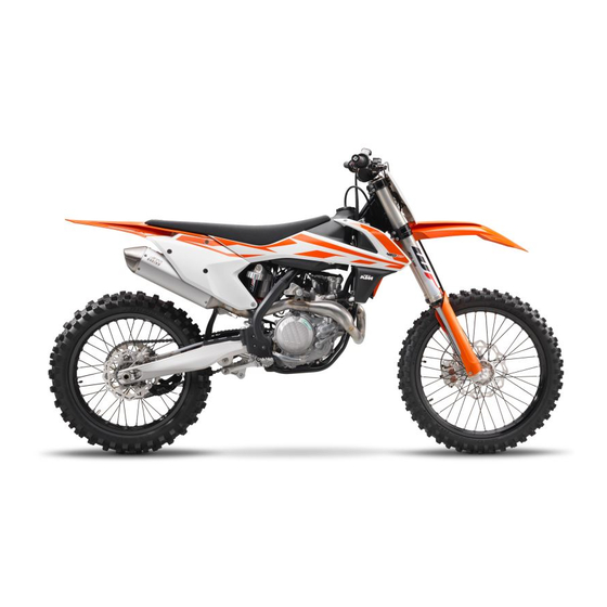 KTM 450 SX-F 2017 OWNER'S MANUAL Pdf Download | ManualsLib