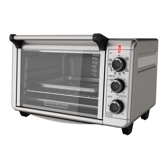 BLACK+DECKER TO1747SSG 4 Slice Air Fry Toaster Oven
