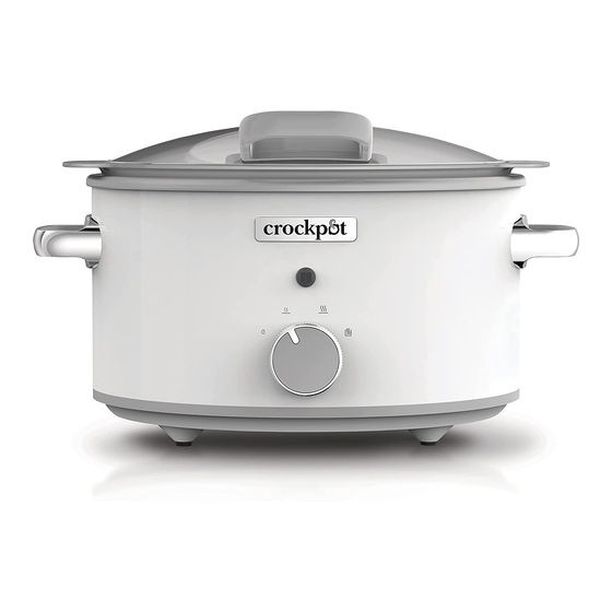 Crock-Pot CSC031 Slow Cooker with Hinged Lid 5.7 L 
