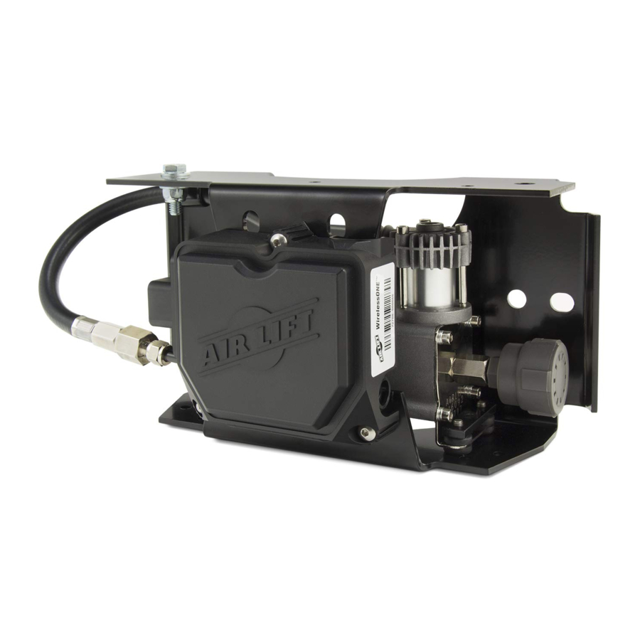 AIR LIFT WIRELESSONE 25870 USER MANUAL Pdf Download ManualsLib