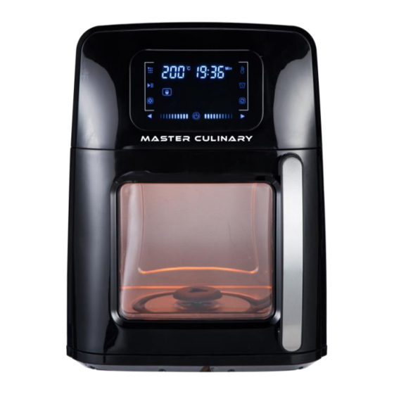 Master Culinary A-1700 Owner's Manual