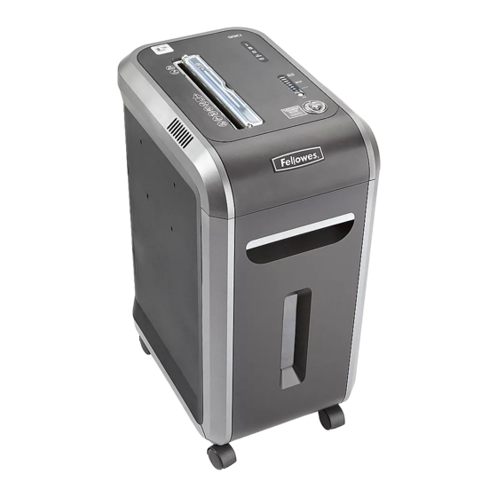 U-Line FELLOWES SB-99Ci Manual