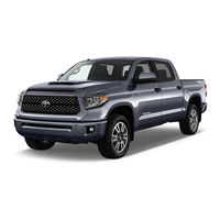 Toyota TUNDRA 2018 Quick Reference Manual