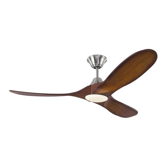 Monte Carlo Fan Company 3MAVR52BKD Owner's Manual And Installation Manual