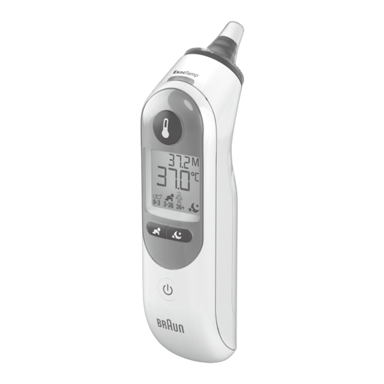 Braun ThermoScan IRT6525AP Manual