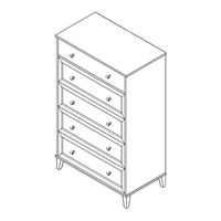 Ameriwood HOME Monticello 5398319COMS Assembly Instructions Manual
