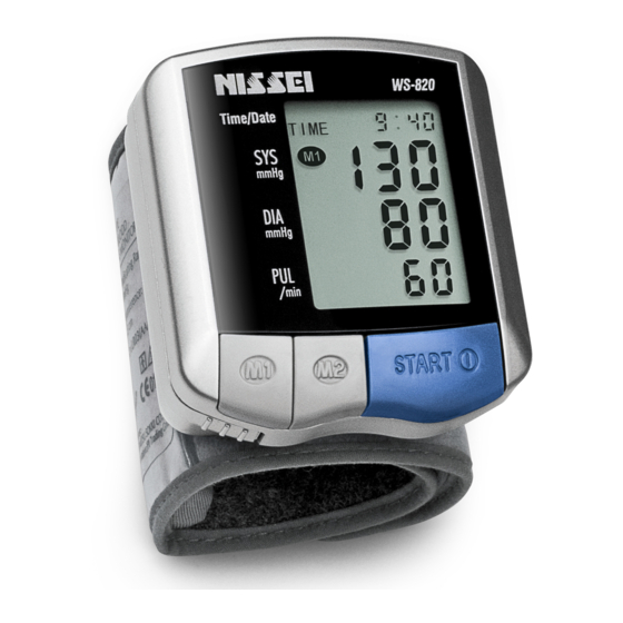 Nissei WSK1011 Wrist Digital Blood Pressure Monitor