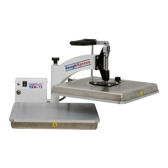 DOUGHXPRESS TXM15 OWNER'S MANUAL Pdf Download ManualsLib