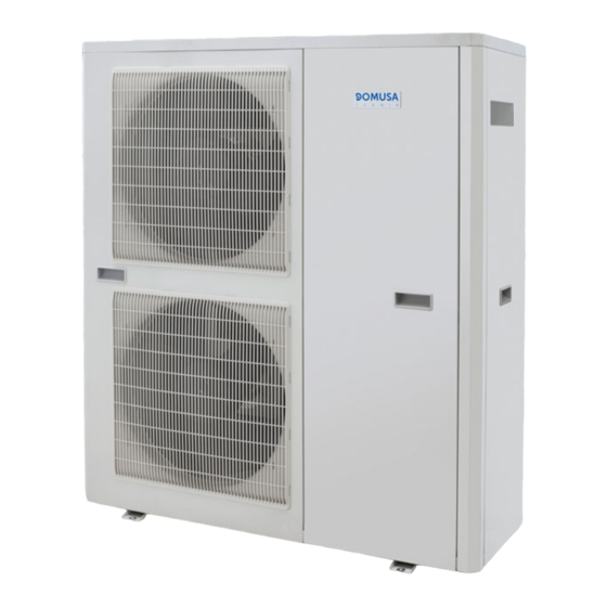 DOMUSA DUAL CLIMA 8 INSTALLATION AND OPERATING INSTRICTIONS Pdf