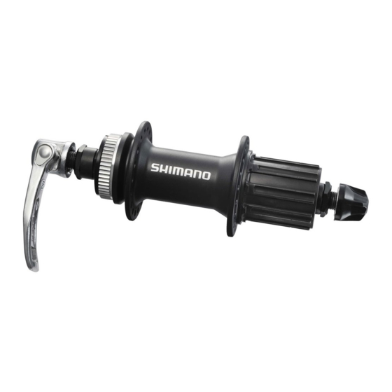 SHIMANO FH-M775 SERVICE INSTRUCTIONS Pdf Download | ManualsLib