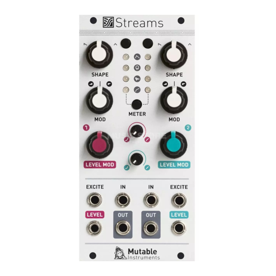 MUTABLE INSTRUMENTS STREAMS USER MANUAL Pdf Download | ManualsLib