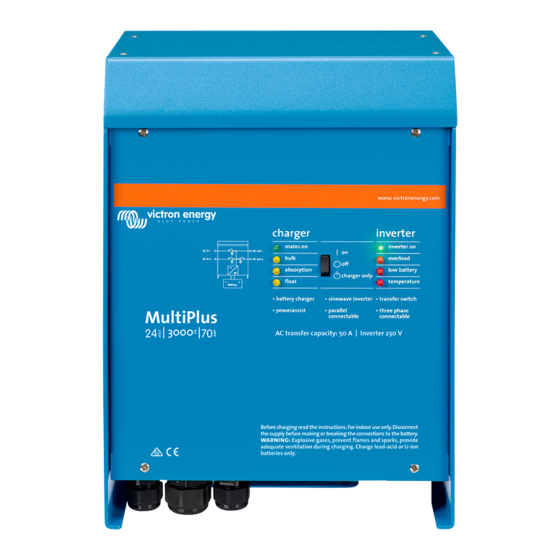 VICTRON ENERGY MULTIPLUS SERIES SERVICE MANUAL Pdf Download ManualsLib