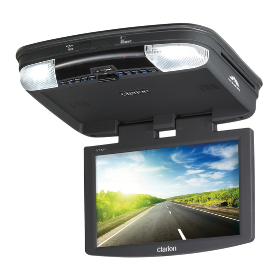 Clarion VTM1 Owner's Manual