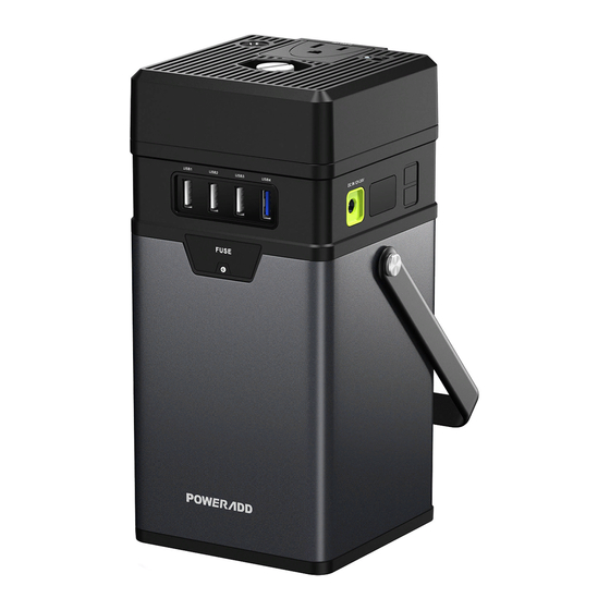 Poweradd ChargerCenter II User Manual