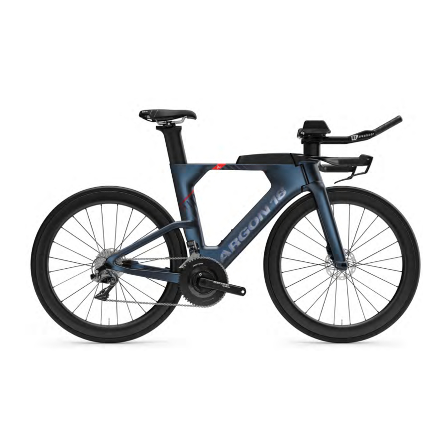 Argon 18 E-119 TRI+ DISC Assembly Manual