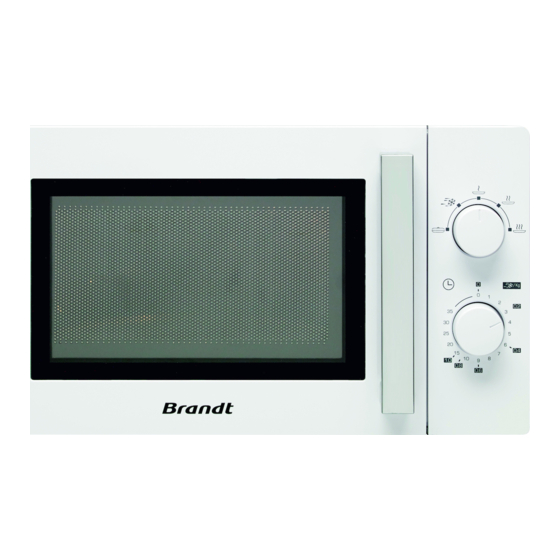 Brandt SM2006B Instruction Manual