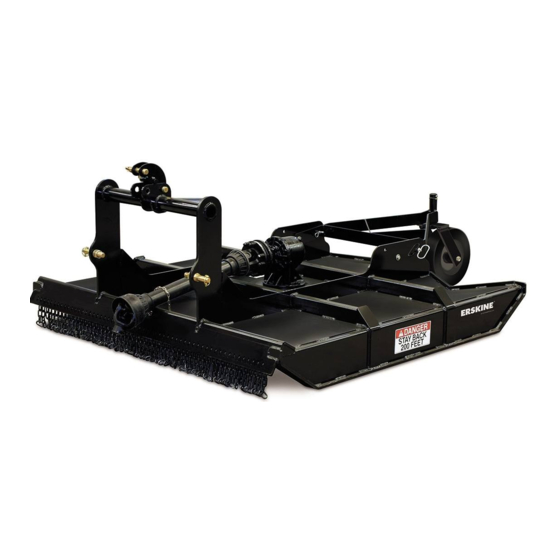 Erskine Attachments 60 Operator's Manual