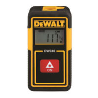 DeWalt DW040HD User Manual