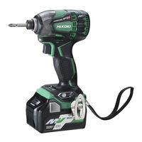 Hitachi WH 36DB Safety Instructions And Instruction Manual