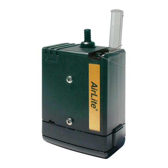 SKC AirLite 110-100 Operating Instructions Manual