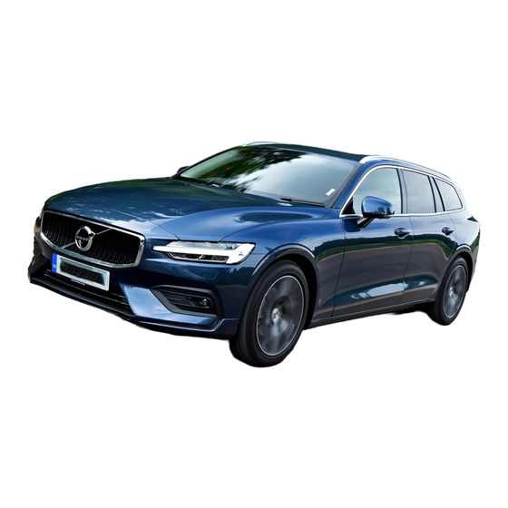 Volvo V60 2018 Owner's Manual
