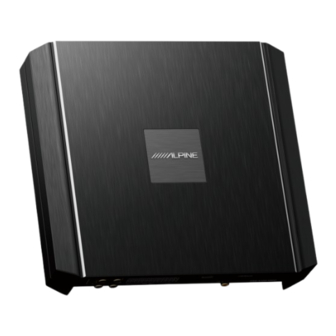 Alpine PXE-X120-10DP Manual