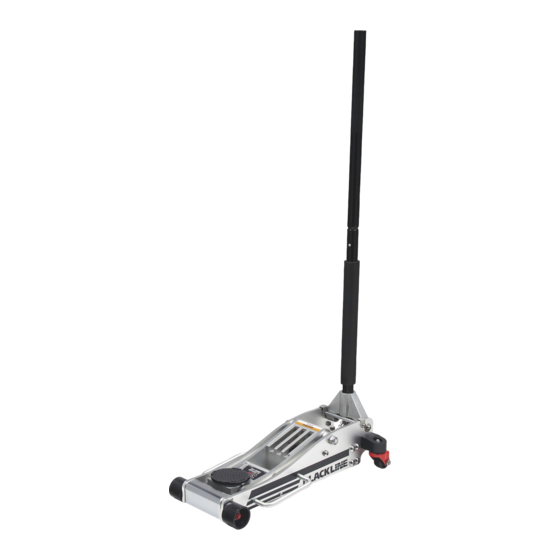 Arcan Blackline ALJ3TV Operating Instructions Manual