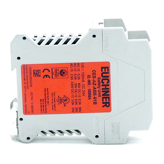 EUCHNER CES-AZ-ABS-01B Operating Instructions Manual