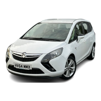 Vauxhall Zafira 2014 Owner's Manual