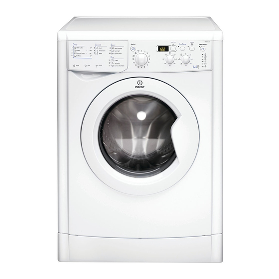 Indesit GB IWDD 7123 Instructions For Use Manual