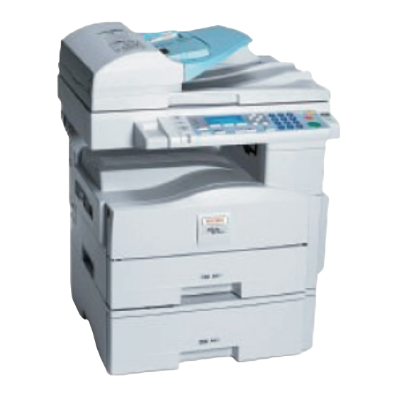Ricoh Aficio MP 161 Brochure & Specs