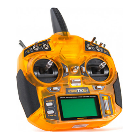 Orange 2025 rc transmitter