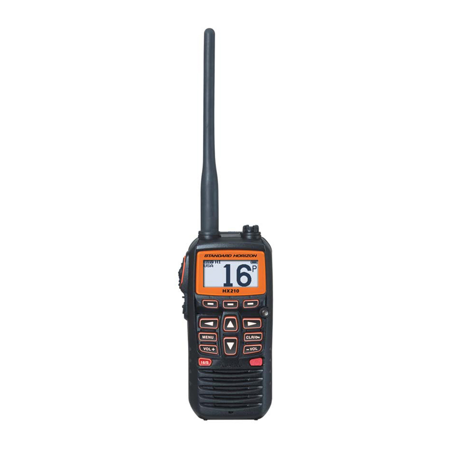 STANDARD HORIZON HX210 OWNER