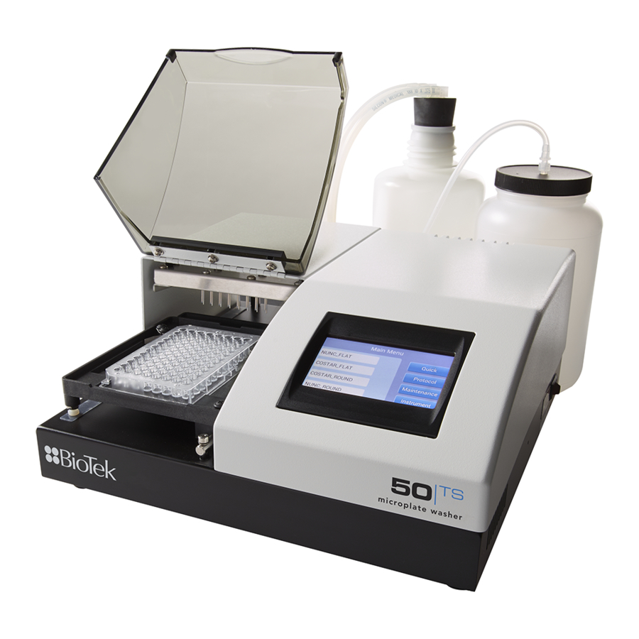 BIOTEK 50 TS INSTRUCTIONS FOR USE MANUAL Pdf Download ManualsLib