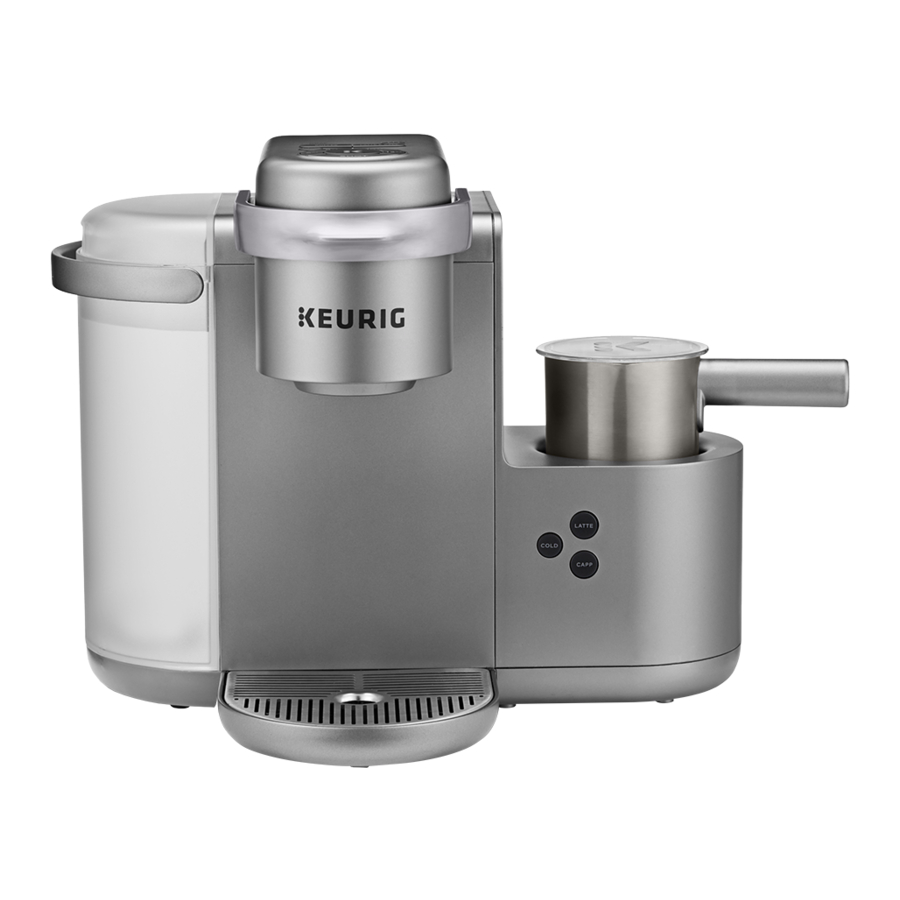 KEURIG K CAFE USE CARE MANUAL Pdf Download ManualsLib