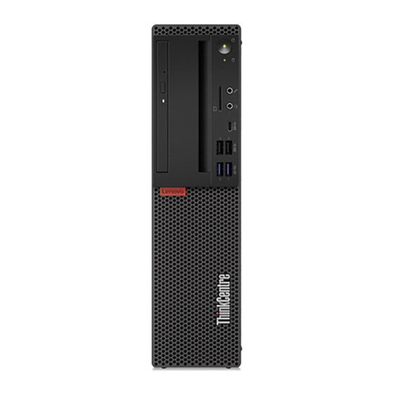 Lenovo ThinkCentre M720s 10ST User Manual And Hardware Maintenance Manual