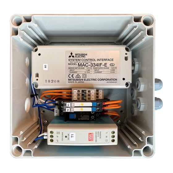 Mitsubishi Electric PAC-SC36NA-E Installation Manual