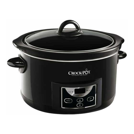 CROCKPOT SCCPRC507B INSTRUCTION MANUAL Pdf Download ManualsLib