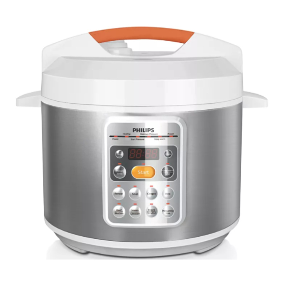 Philips pressure cooker discount hd2139 user manual