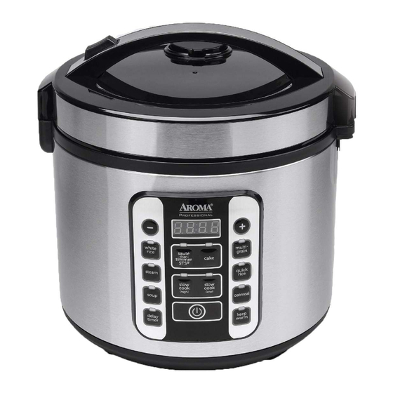 Aroma Housewares Professional Plus ARC-5000SB 20 Cup Cooked Digital Rice  Cooker