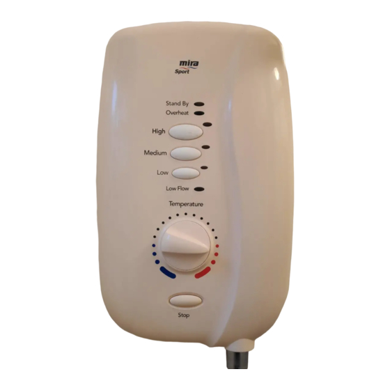 MIRA SPORT INSTALLATION, OPERATION, MAINTENANCE MANUAL Pdf Download