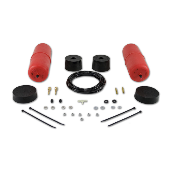 AIR LIFT 1000 60713 INSTALLATION MANUAL Pdf Download ManualsLib