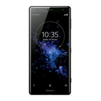 Sony XPERIA XZ2 Instruction Manual