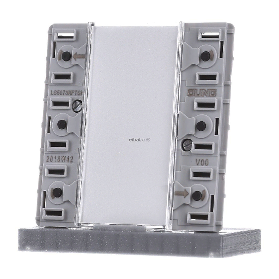 Jung KNX 5071 TSM Product Documentation
