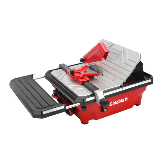 Goldblatt TC180VI Manual
