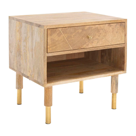 Safavieh Furniture Taft NST9012A Quick Start Manual