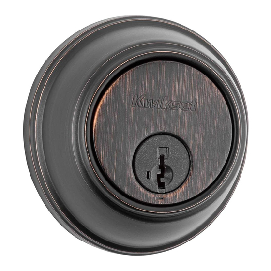 Kwikset 816 Installation Manual