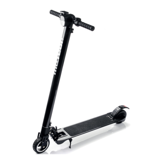 Meteor E-SCOOTER ESU020 Manual
