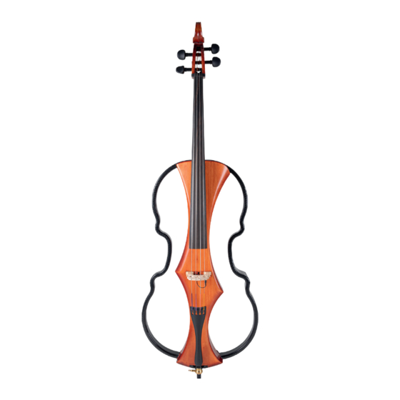 Gewa E-Cello Novita 3.0 Series Instruction Manual